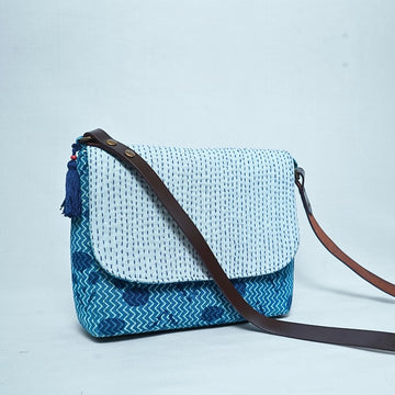 Bina Sling Bag – Indigo Drift