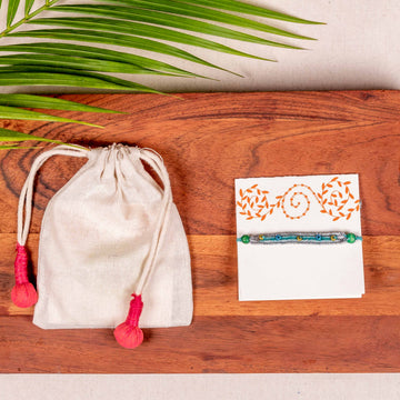 Handcrafted Darri Rakhi