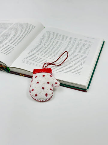 Cozy Christmas Felt Mitten