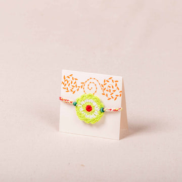 Handcrafted Flower Rakhi