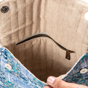 Manju Party Sling Bag - Blue