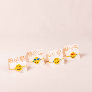 Handcrafted Smiley Rakhi