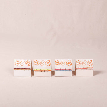 Handcrafted Colourful String Rakhi