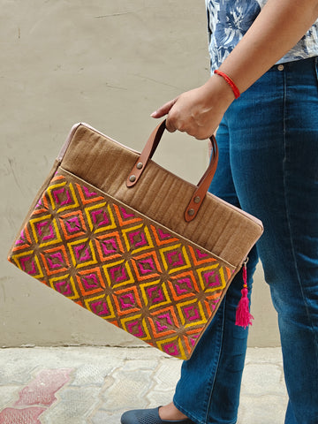 Swaran Laptop Bag – Heritage in Hand