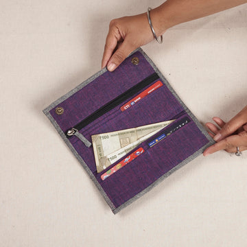 Kusum Wallet - Purple