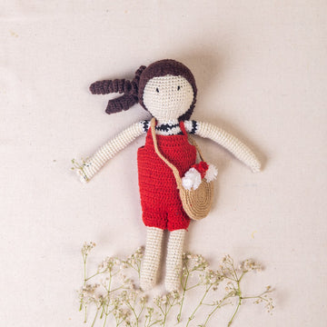 Crochet Dolly - Red