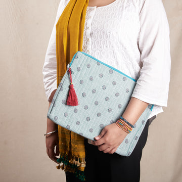 Laptop Sleeve- Landscape Green