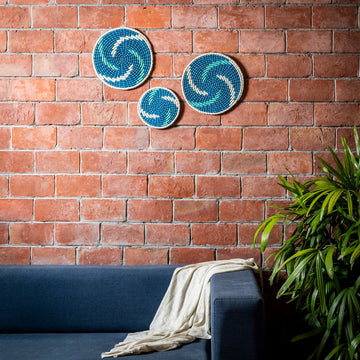 Handwoven 12” Placemats (Set of 2)