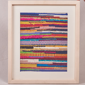 Wall Frame - Holi with Wooden Glass Frame