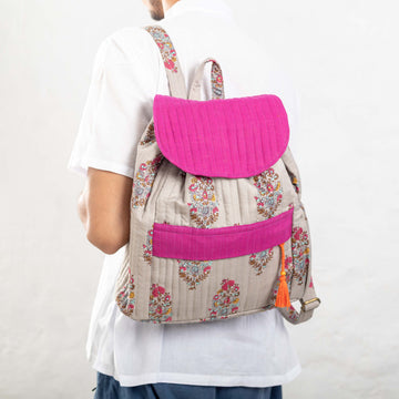 Backpack - Rizu (Pink Motif)