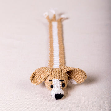 Crochet Bookmark - Dog