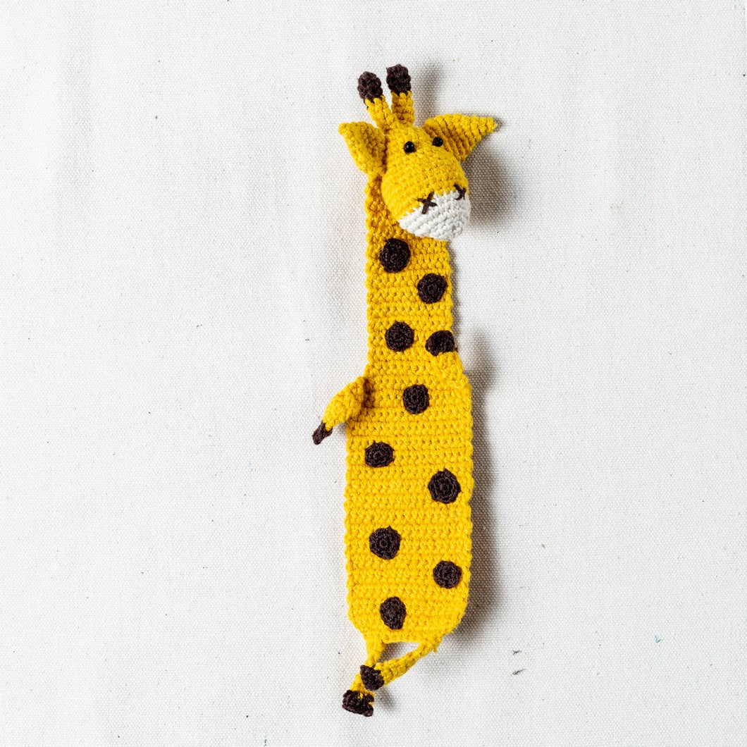 Crochet Bookmark - Giraffe