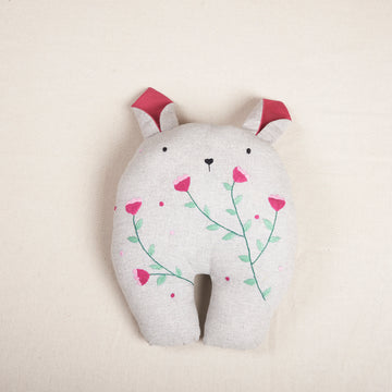 Rabbit Pillow - Grey