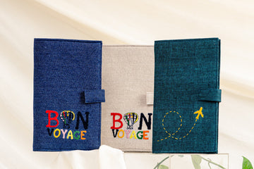 Bon Voyage Passport Holder – Denim
