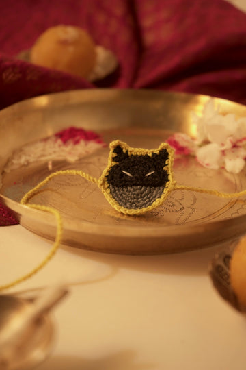 The Dark Knight Rakhi with Personalized Card