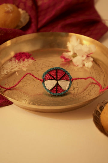 Hey Spidey! Rakhi with Personalized Greeting Card