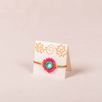Handcrafted Colorful Ring Rakhi