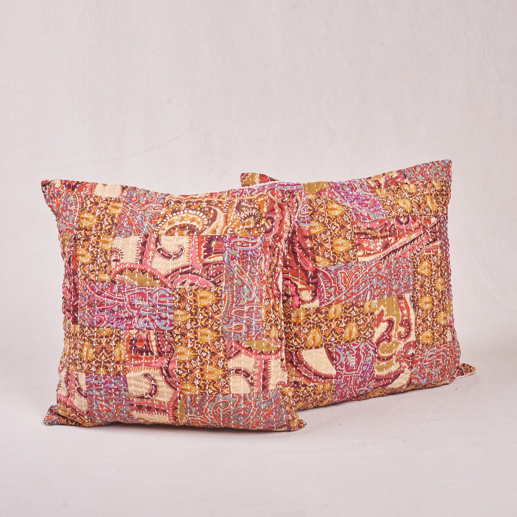 Cushion Cover - Patchwork Yellow