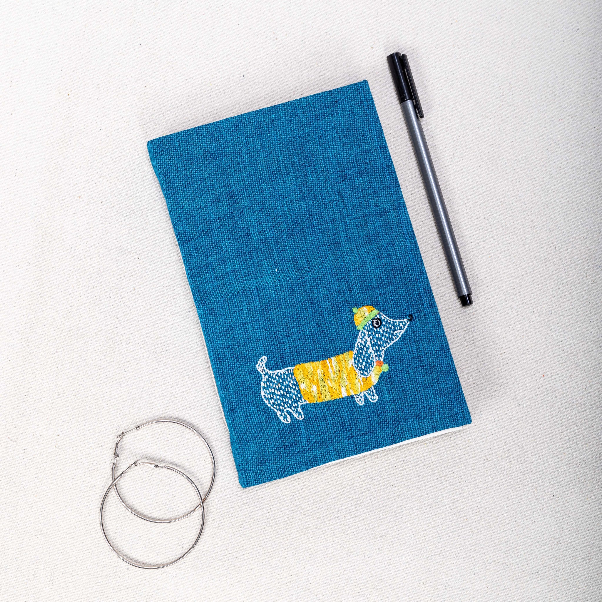 Journal - Embroidered - Dog