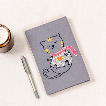Diary Embroidery - Cat