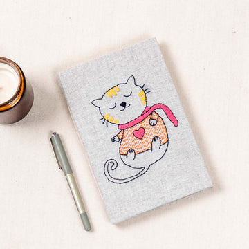 Diary Embroidery - Cat