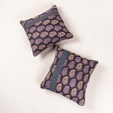 Cushion Cover - Ambi Fabric with Denim