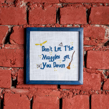 Wall Frame - Embroidered Harry Potter 3