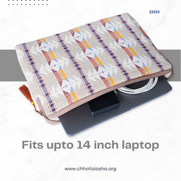 Cloud Jacquard  Laptop Sleeve