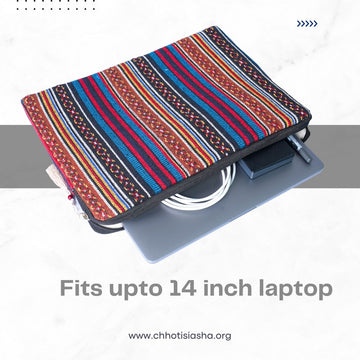 Multicolour Jacquard  Laptop Sleeve