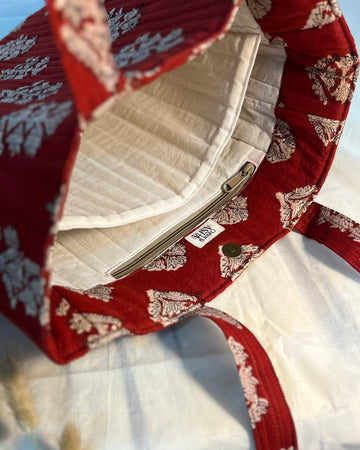 Indu Nancy Tote – Laal Saaz
