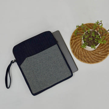 The Everyday iPad Sleeve – Denim Classic