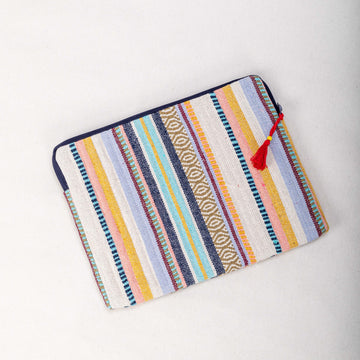 Horizontal Laptop Sleeve - Dari brown