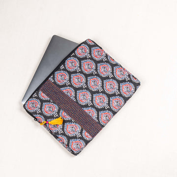 Laptop Sleeve - Landscape - Kalamkari Fabric