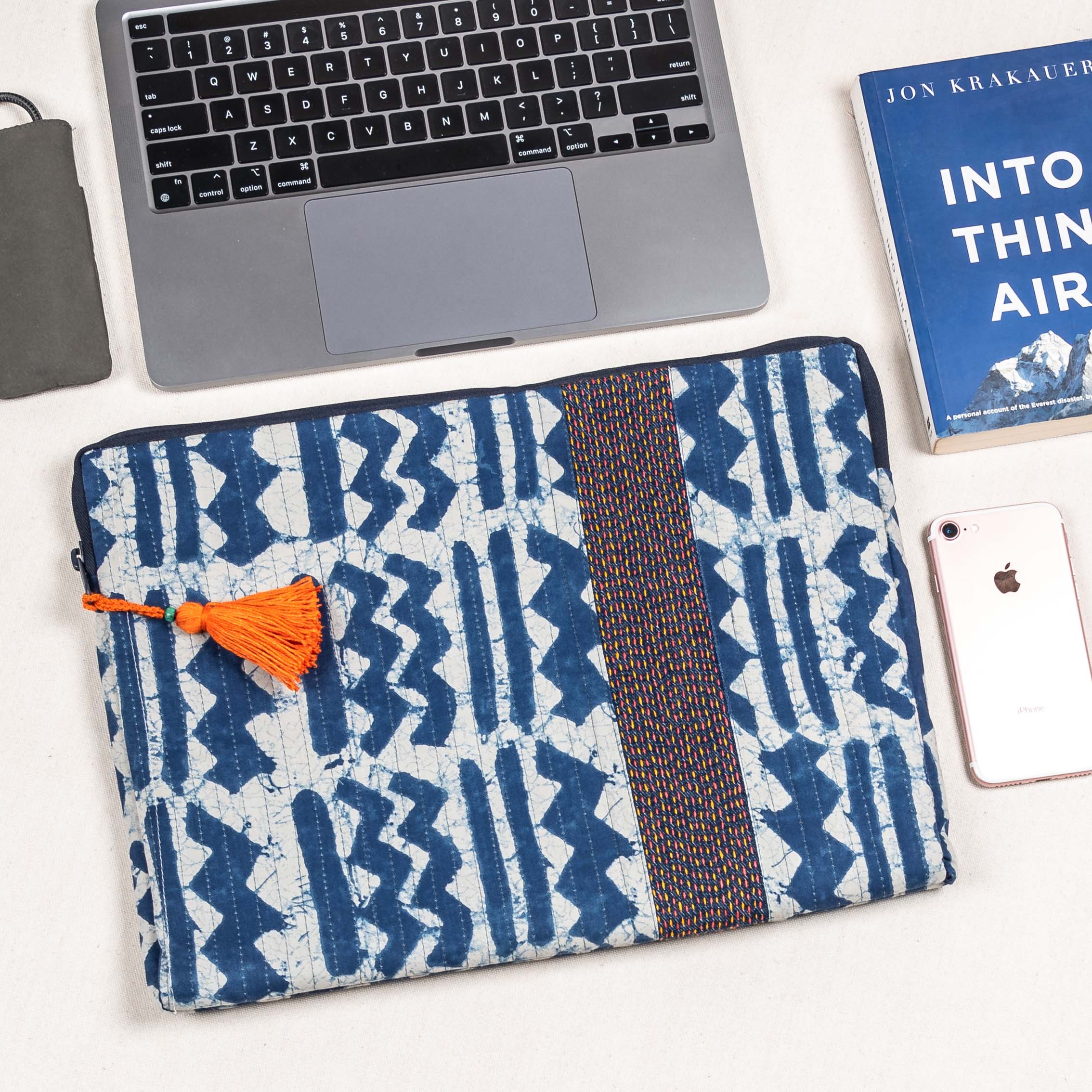 Laptop Sleeve Landscape Indigo