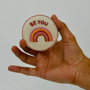Be You Embroidered Magnet