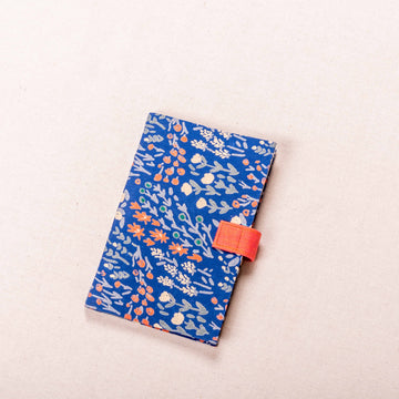 Magnet Diary - Blue Floral