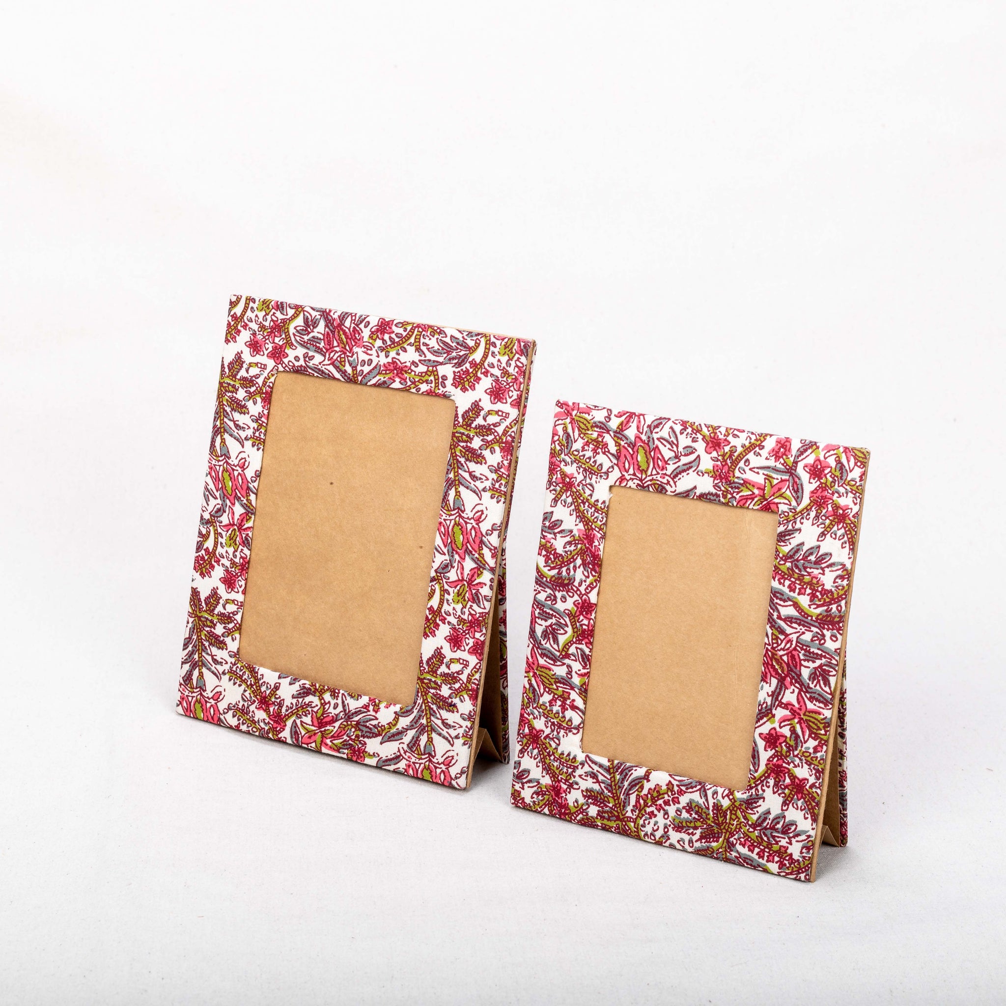 Handcrafted Picture Frame - Kalamkari Fabric