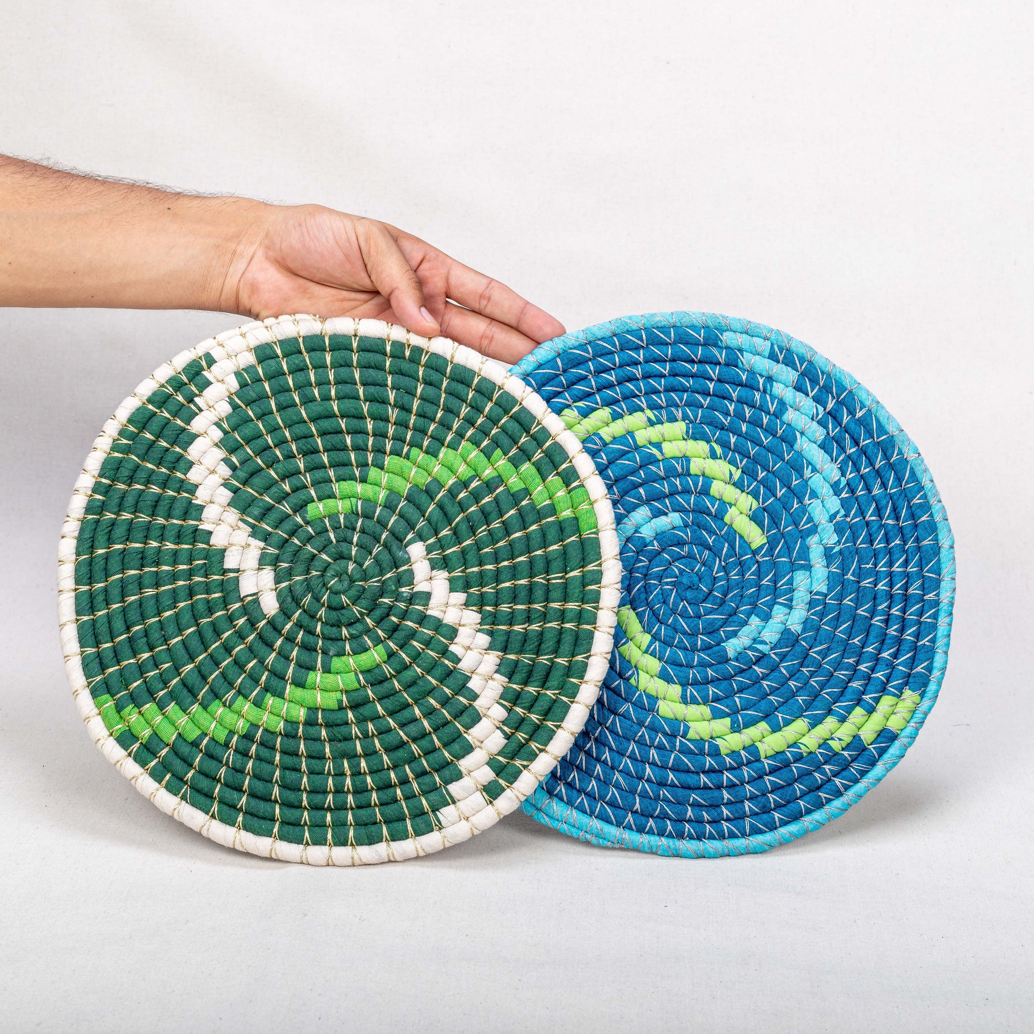 Handwoven Placemats with a Pattern