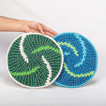 Handwoven Placemats with a Pattern