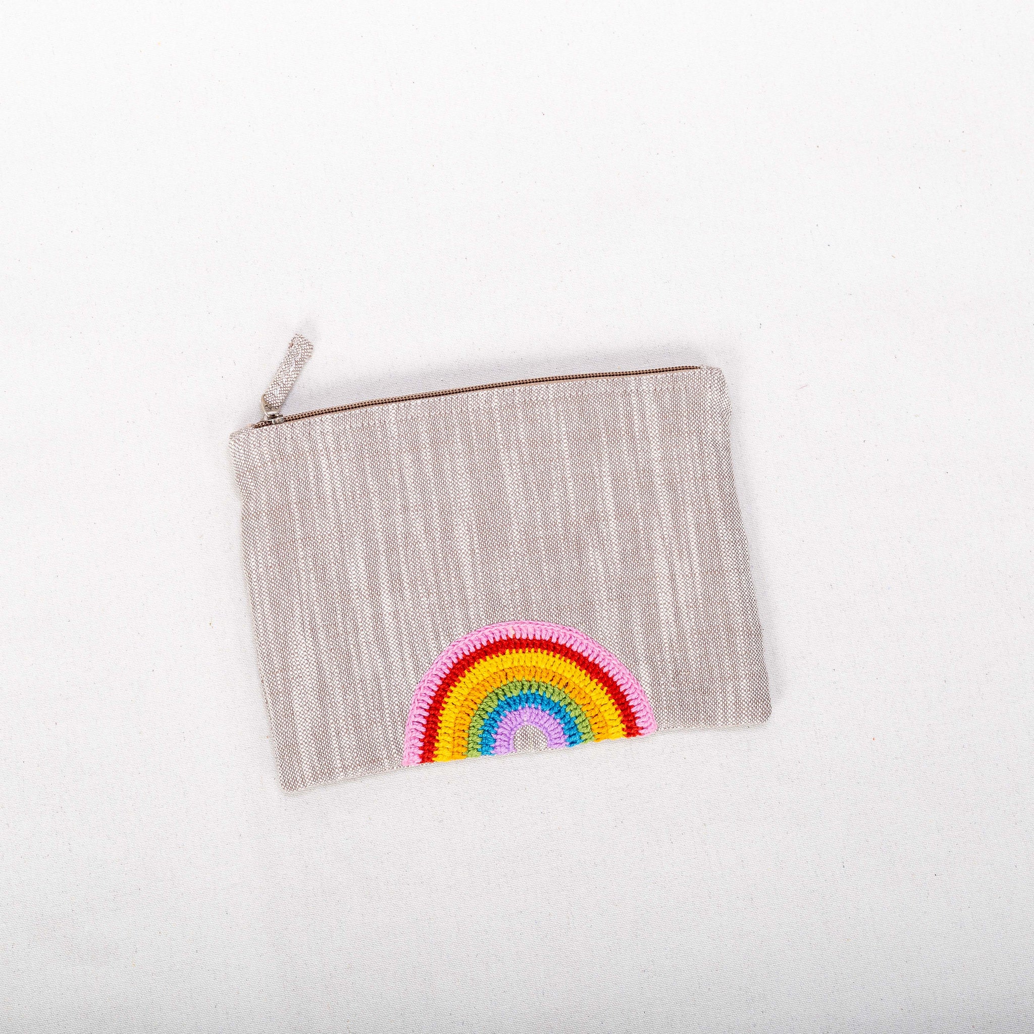 Rainbow Motif Pouch