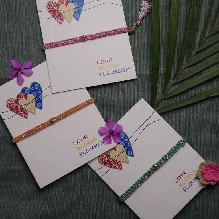 Handcrafted Macrame Rakhi