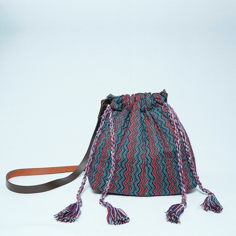 Suneeta Bucket Sling – Indigo Zing