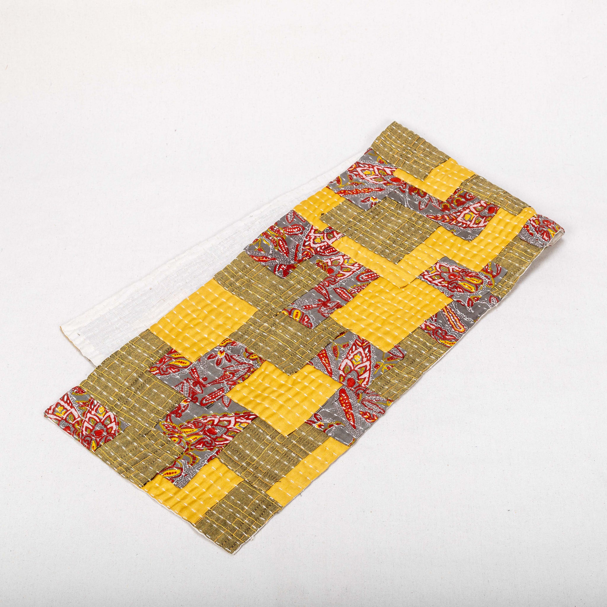 Table Runner - Patch work with Kantha Stitch