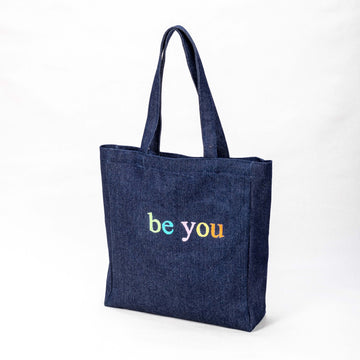 Ankita Tote Bag - Denim - Be You