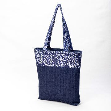 Ashoka Bobby Tote Bag - Blue Denim