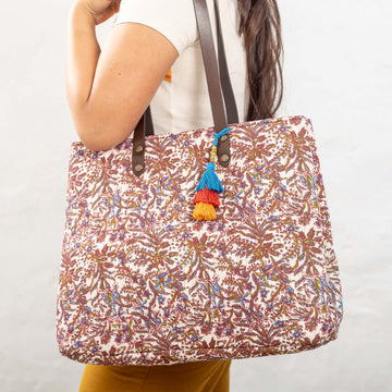 Gopal Tote Bag - Kalamkari