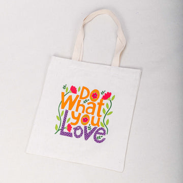 Mandeep Canvas Tote - Do what makes you Happy