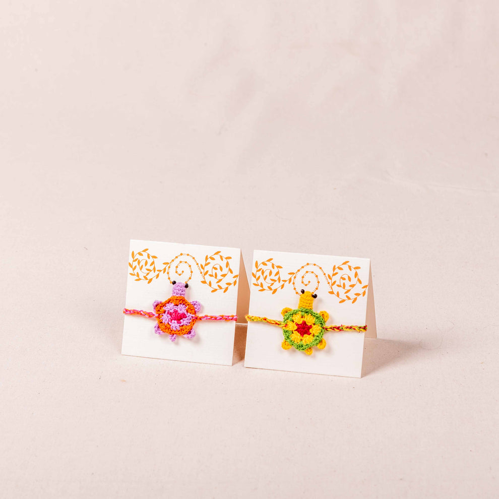 Turtle Raki Handcrafted Turtle Rakhi