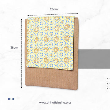 The Sunburst Flap Sleeve – Printed Bright, Carried Light
