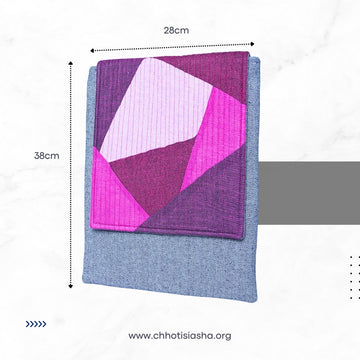 The Flap Patch Laptop Sleeve – A Pop of Geometry - Pink Pop